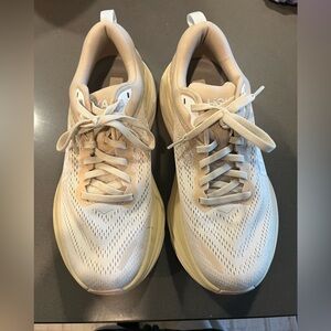 Women’s Tan Hoka Running Shoes - Size 7.5
